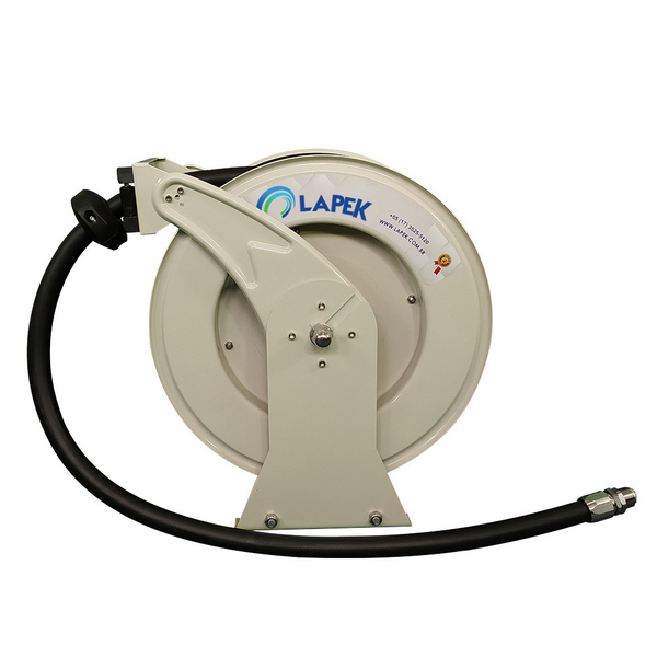 Carretel Automático para Diesel Gasolina e Etanol Lapek LPK-1956015M com 15m de Mangueira Ø 3/4 Pol