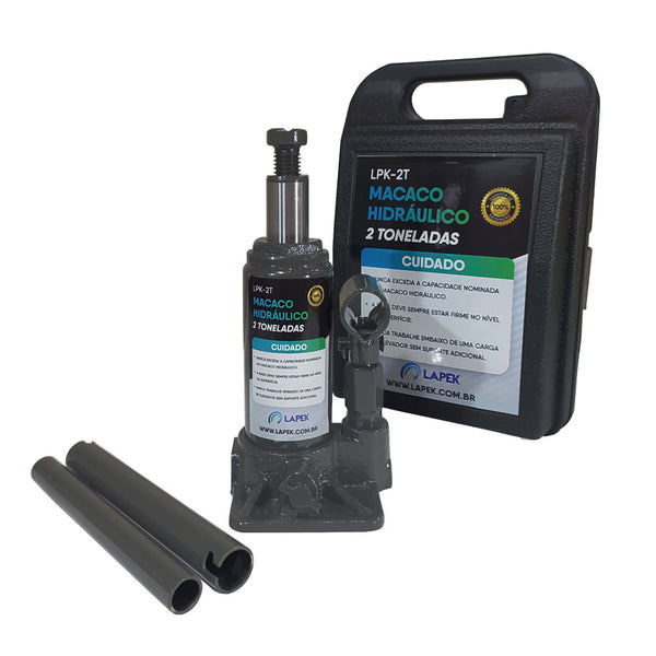 Macaco Hidráulico Tipo Garrafa 2 Toneladas LPK-2T