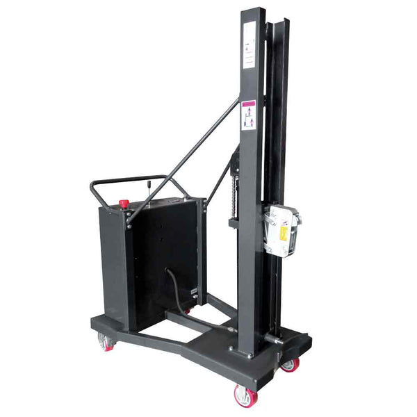 Empilhadeira Elétrica para Transporte Tambor 200L Suporta até 280kg Lapek LPK-ET-280