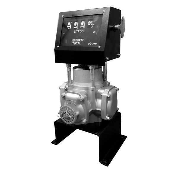 Bloco Volumétrico Registrador de 1 Pol com Numerador para Diesel Gasolina Querosene Etanol Óleo Lapek LPK-BRN61 de 04 Dígitos 100L/Min