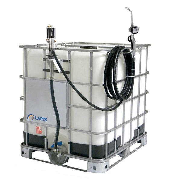 Unidade Pneumática de Abastecimento com Medidor Mecânico para Óleo Lubrificante Lapek LPK-1000MM 1000L 28L/Min