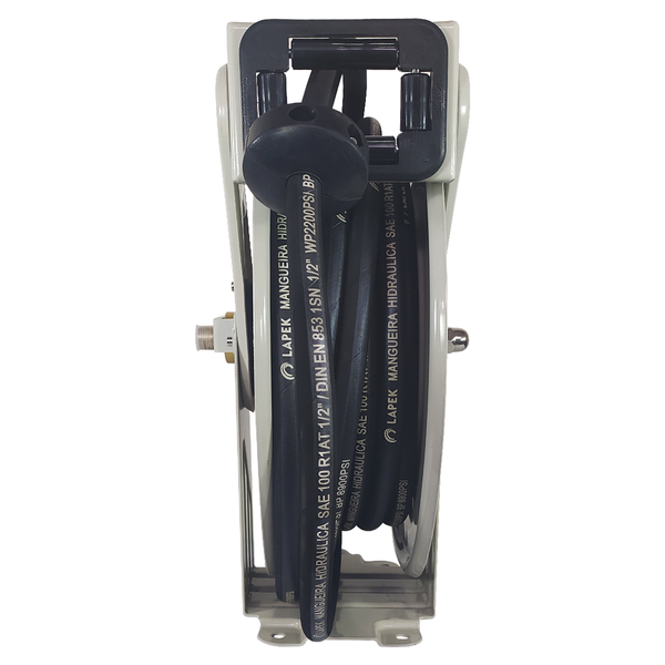 Carretel Automático para Óleo Lubrificante ou Água Lapek LPK-1146015M com 15m de Mangueira Ø 1/2 Pol