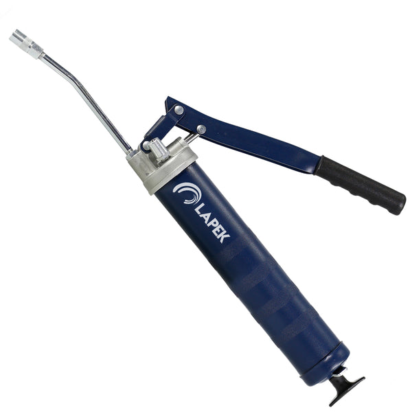 Bomba Manual tipo Alavanca para Graxa Lapek LPK-12G8R em Aço com Capacidade de 500g e 8.000psi