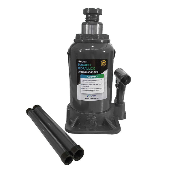 Macaco Hidráulico PRO Tipo Garrafa 20 Toneladas LPK-20TP