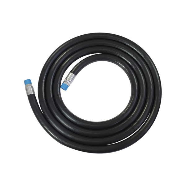 Mangueira para Abastecimento 3/4 Pol Preta 5 metros Lapek LPK-M34AP5 Terminal Alumínio